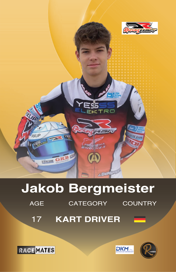 Jakob Bergmeister NFT Sammelkarte Gold